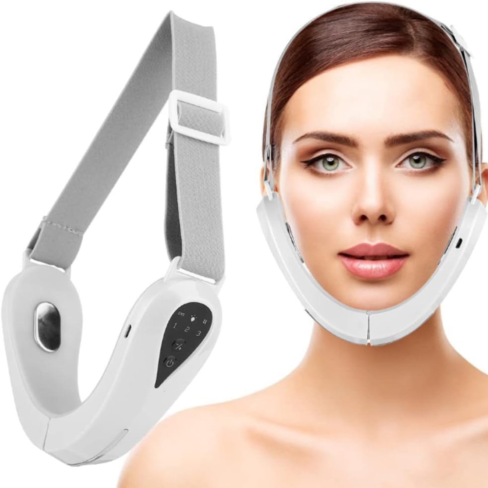 edinstven električni masažni aparat za dvojno brado 2 v 1